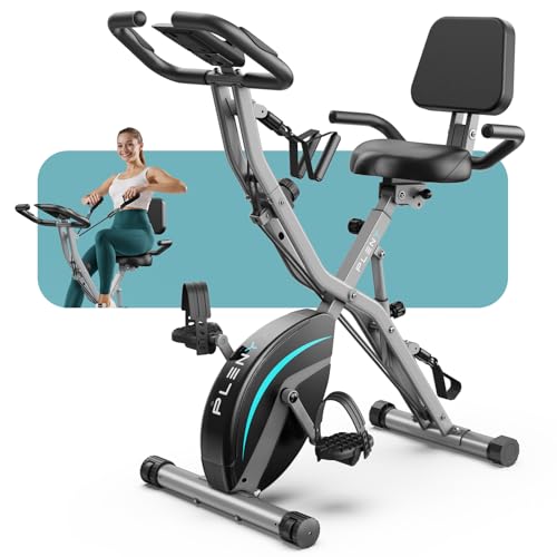 5 IN 1 Folding Exercise Bike with 6.6 LBS Flywheel Z485635