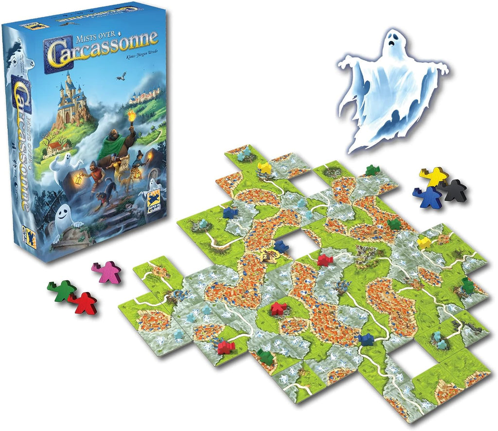 Board Game Territory Building Strategy Game Cooperative Family Game Ages 8+ 2-6 Players 45 Minutes E3972