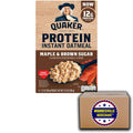 Maple & Brown Sugar Instant Oatmeal, 6 Packets, 2.11 oz Q367240
