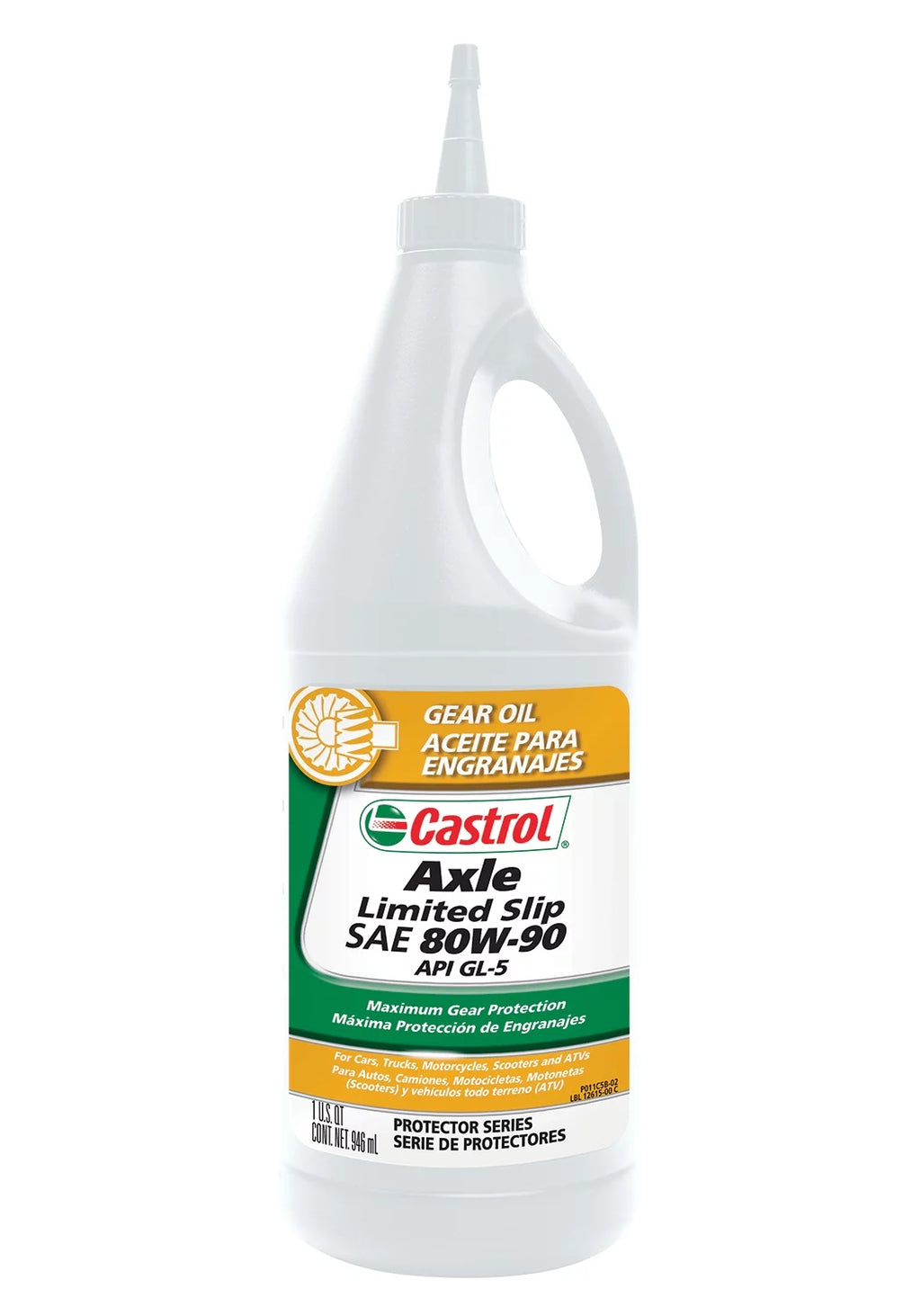80W-90 Gear Oil, 1 Quart U514968
