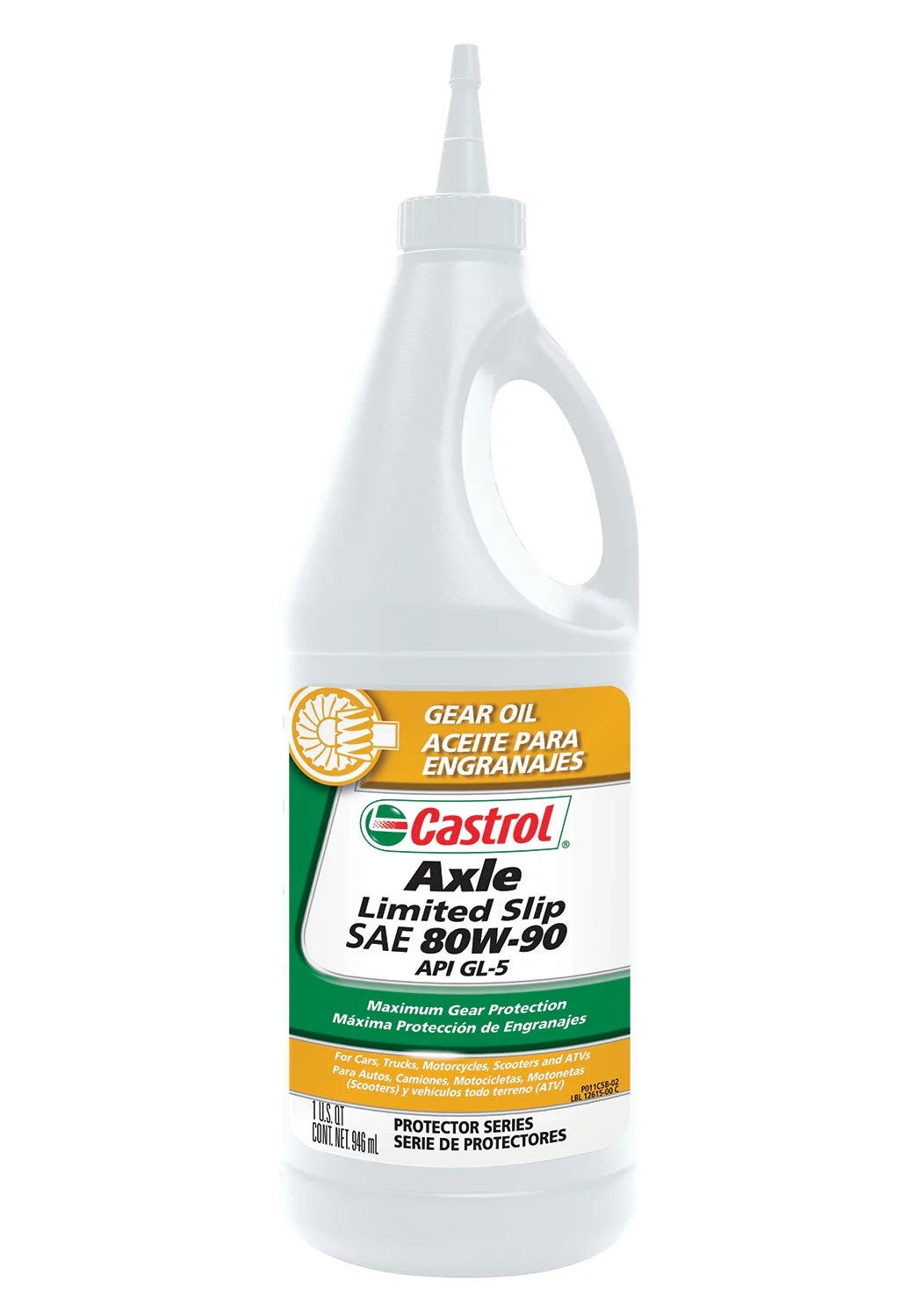 80W-90 Gear Oil, 1 Quart U514968