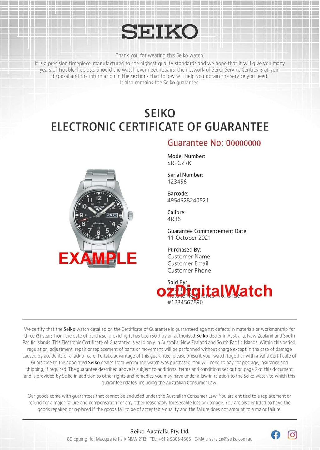 Men's 5 Sports Automatic Watch A1236