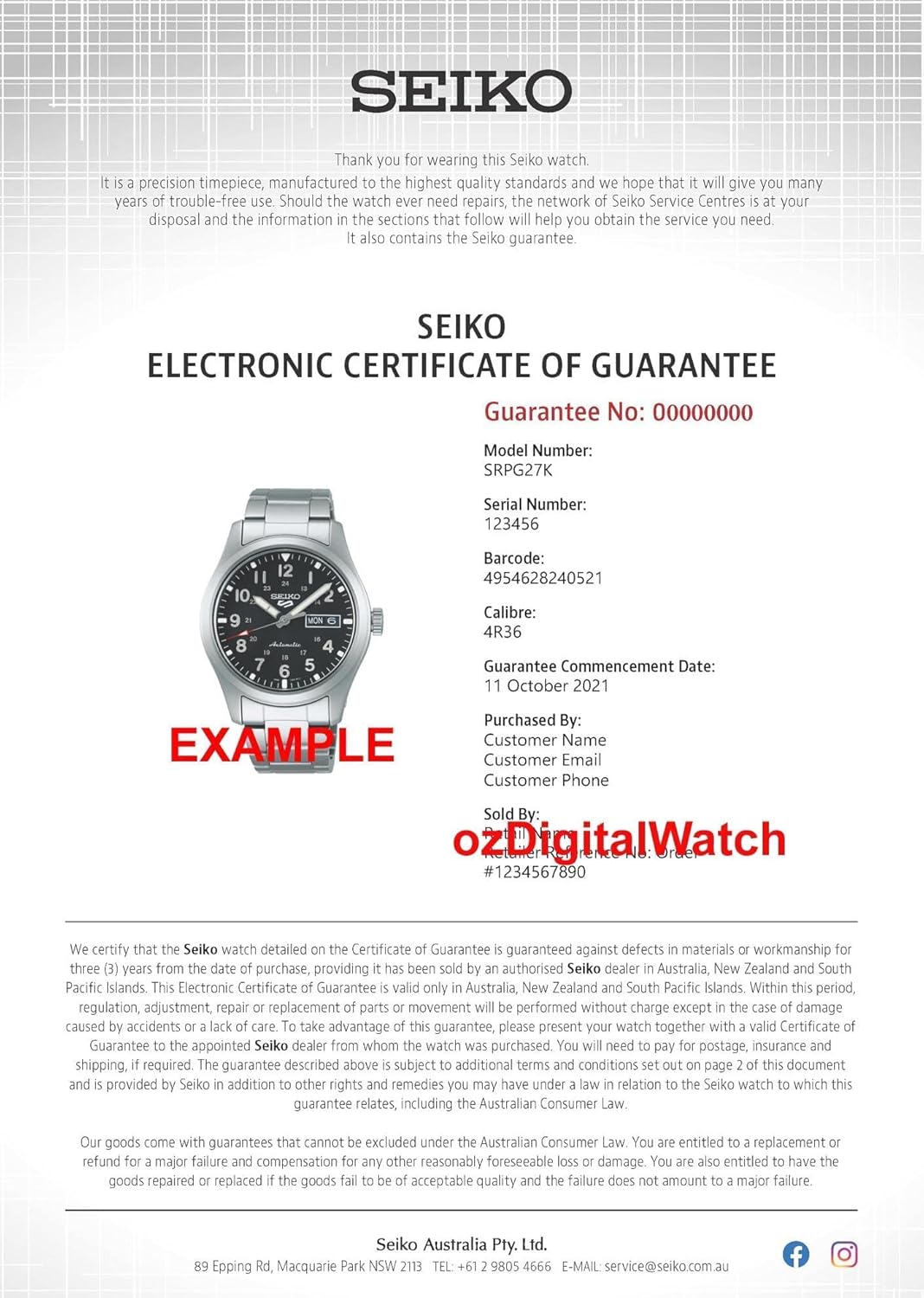 Men's 5 Sports Automatic Watch A1236