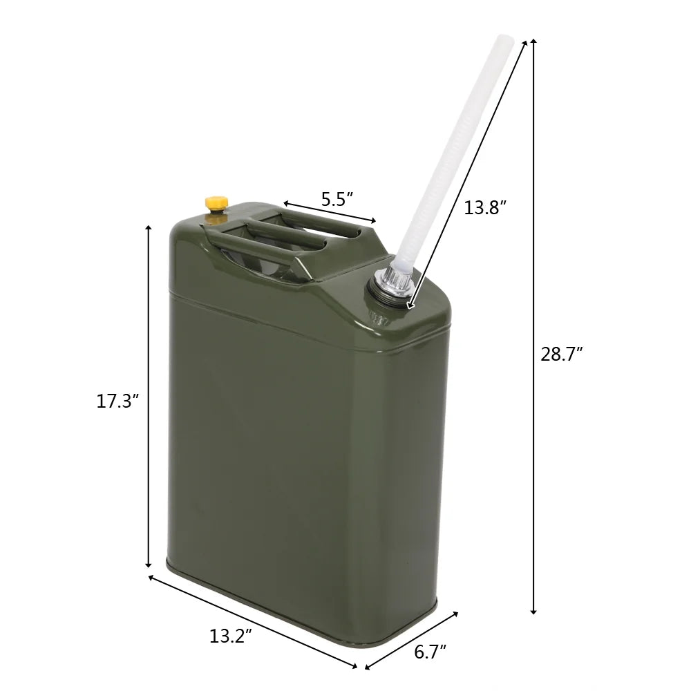 5 Gallon Capacity Emergency Backup Jerry Can E819