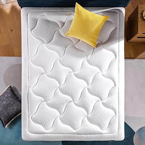 8 Inch Queen White Memory Foam Mattress K66122