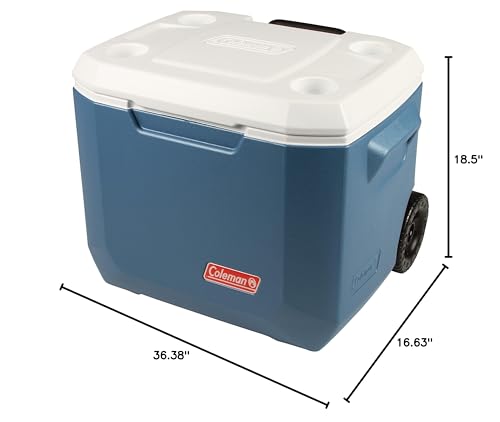 50qt Rolling Cooler with Wheels R68186