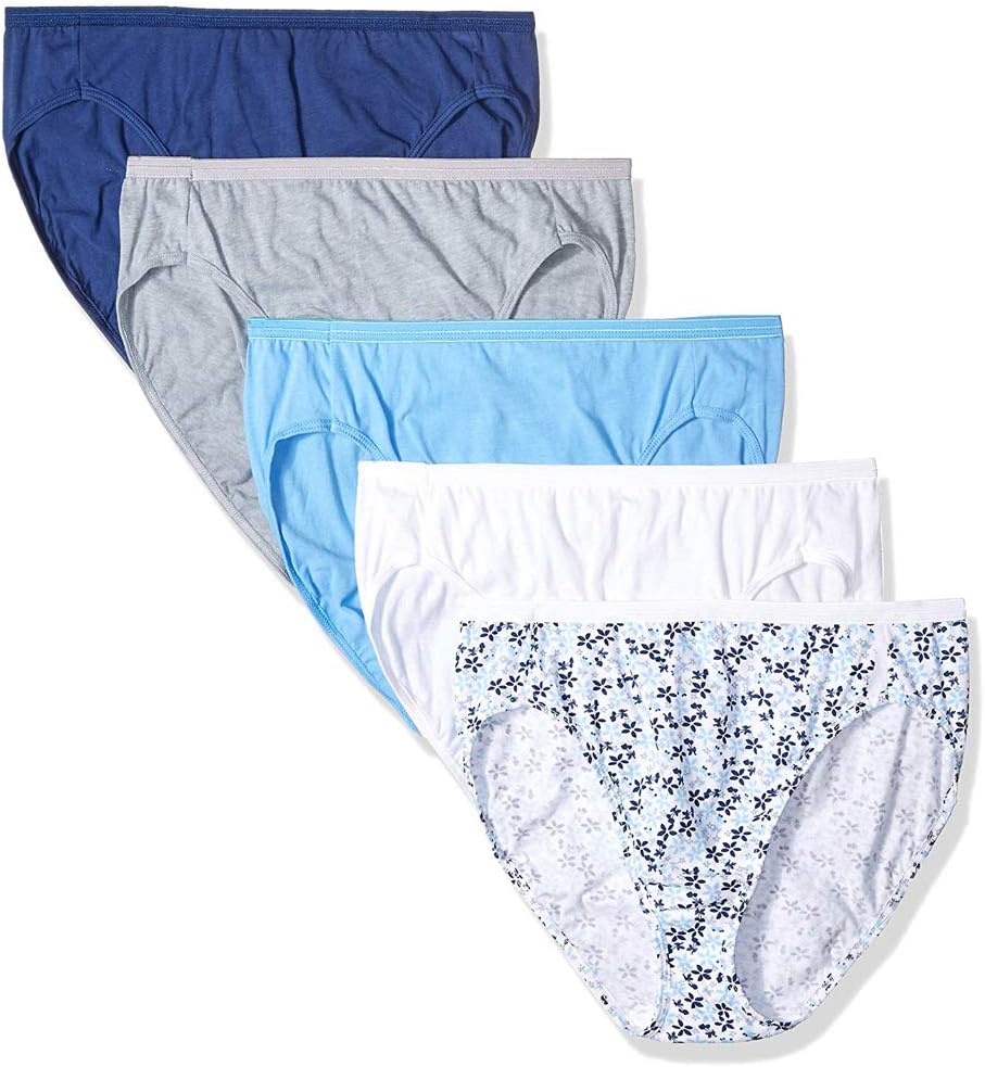 12 Pack Cotton Hi-Cut Panty U75424