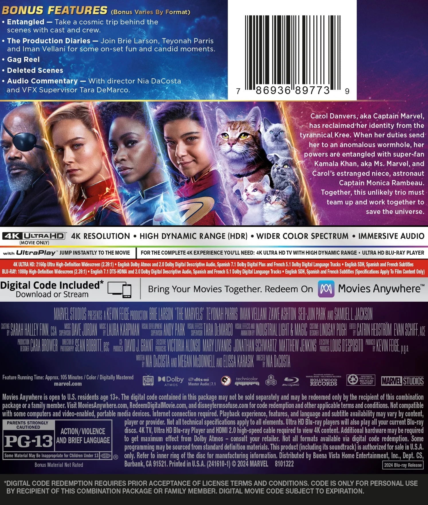 4K Ultra HD + Blu-Ray U774