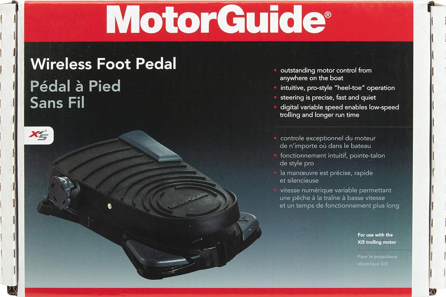 Black Wireless Foot Pedal C345753