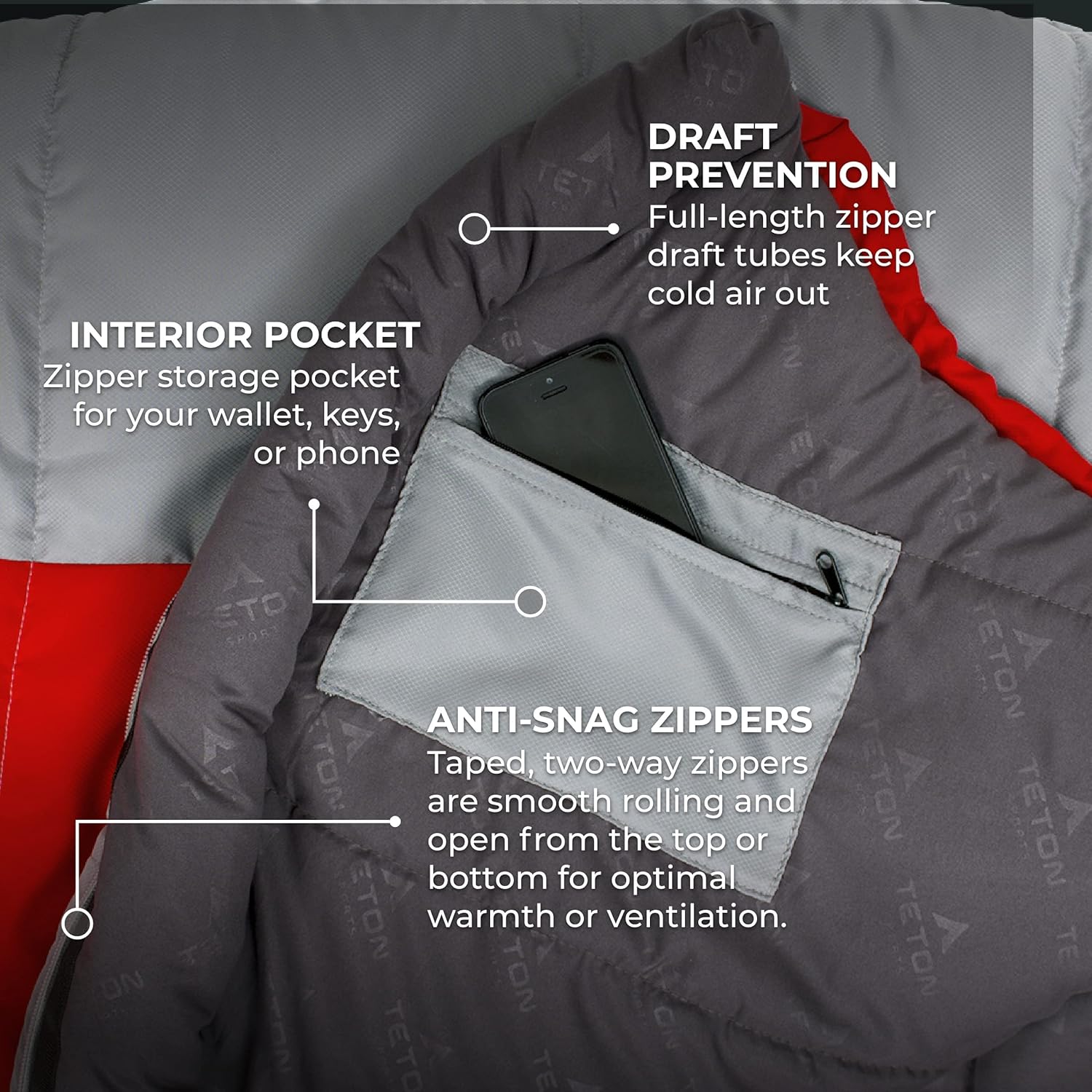 Lightweight Mummy Sleeping Bag D4919