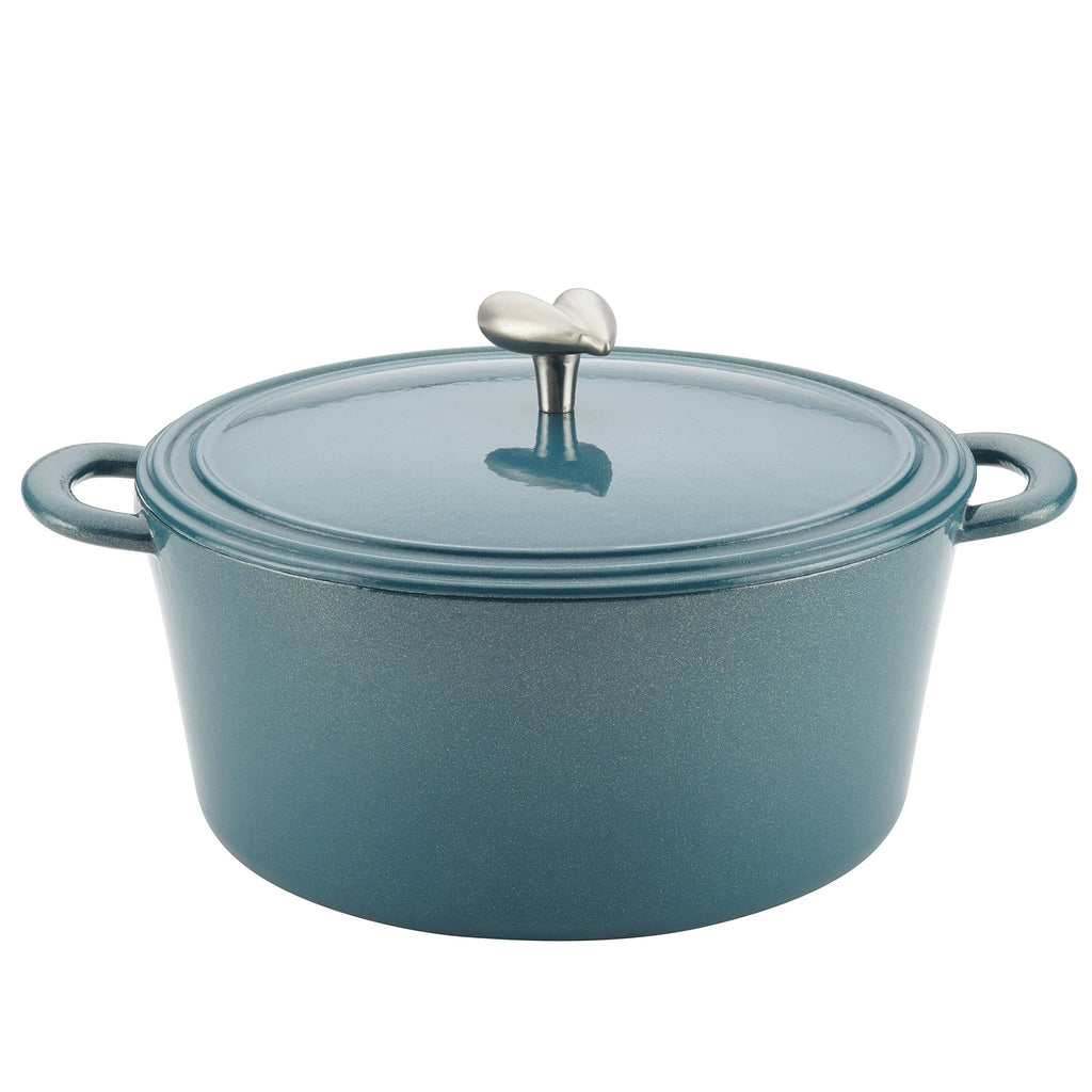 Cast Iron Enamel Covered 6qt Dutch Oven L806382