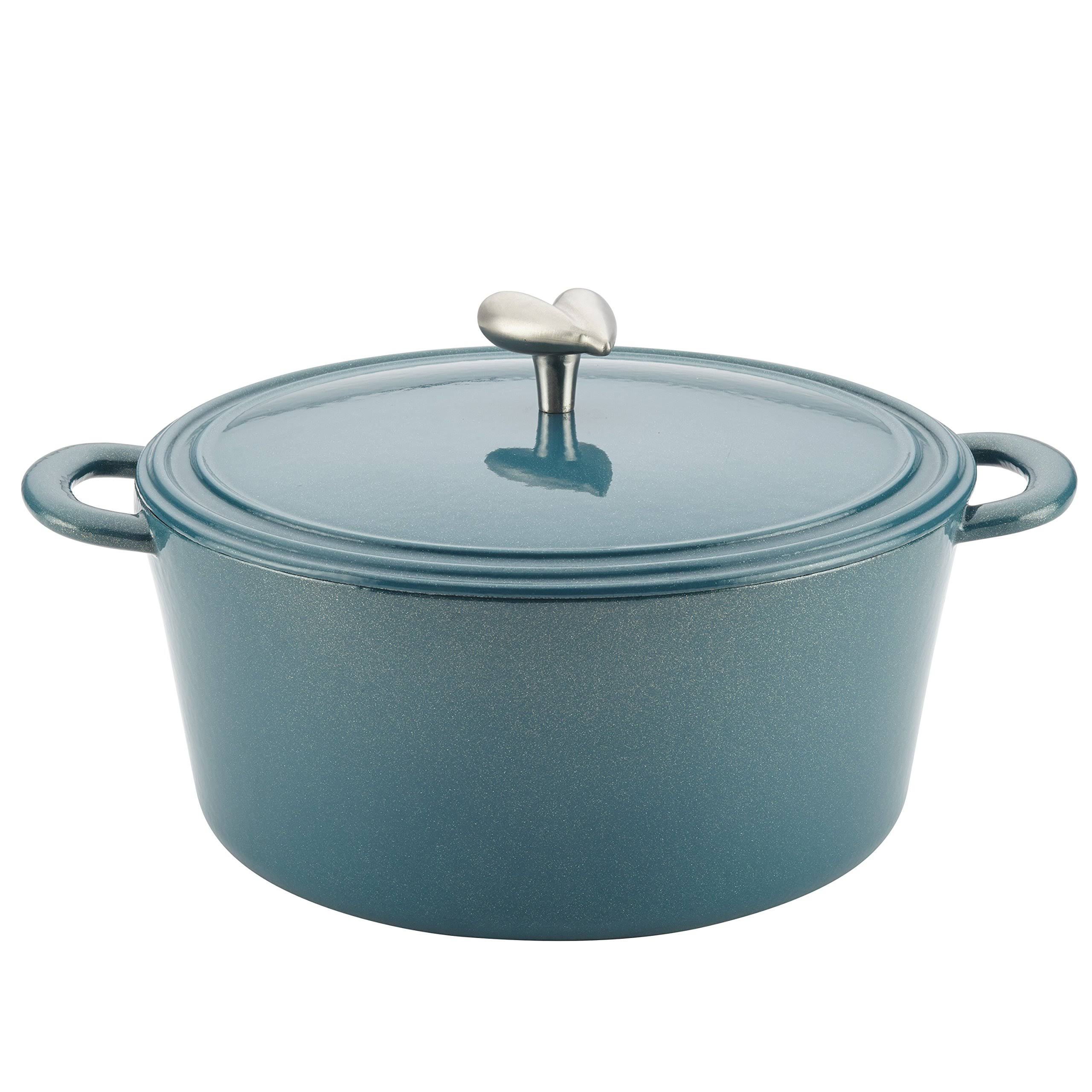 Cast Iron Enamel Covered 6qt Dutch Oven L806382