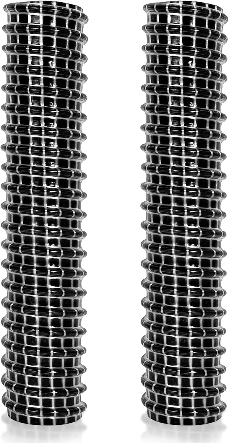 2 Pack 6" x 1.25" ID Vacuum Hose Replacement M682809