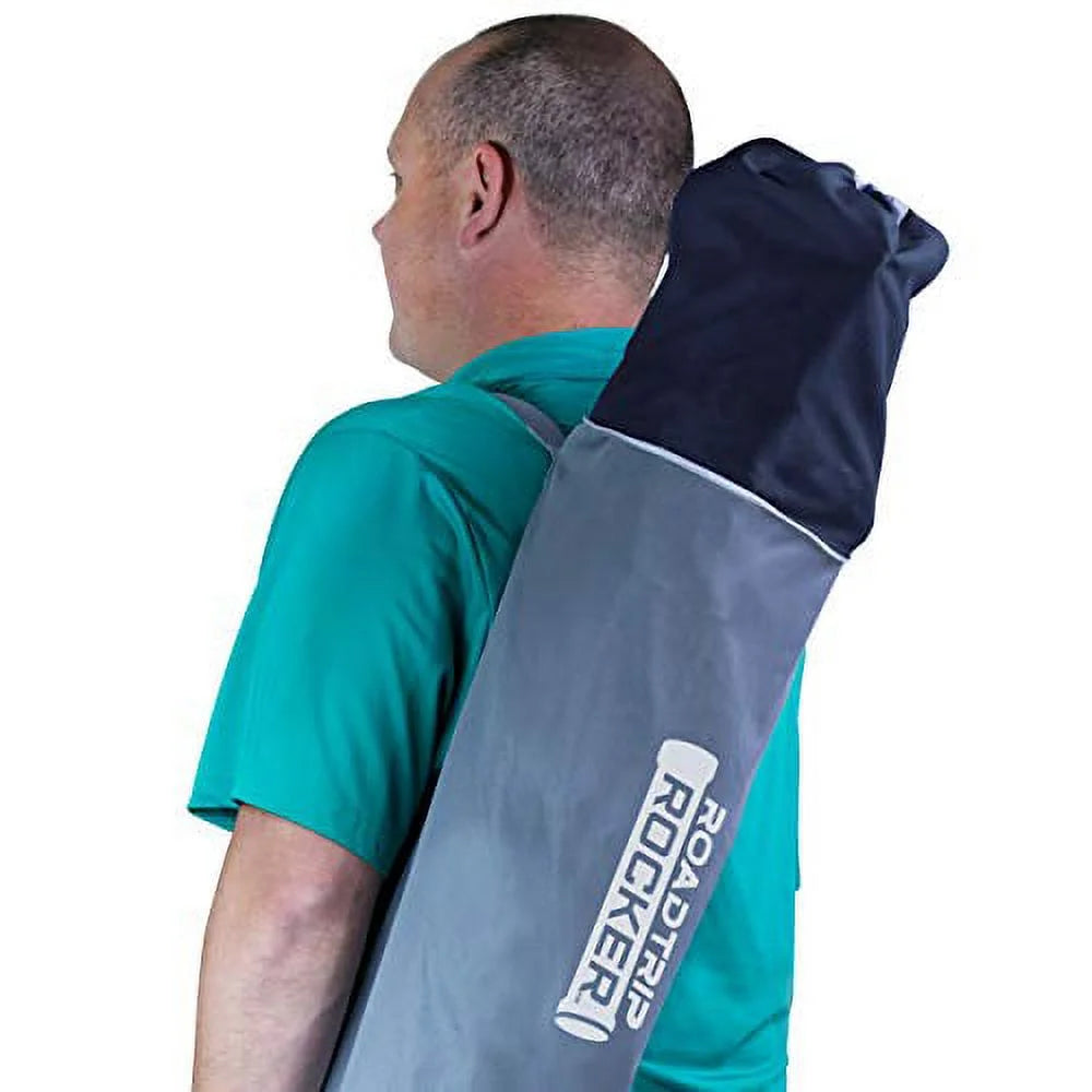 Indigo Blue Collapsible Rocking Chair U778