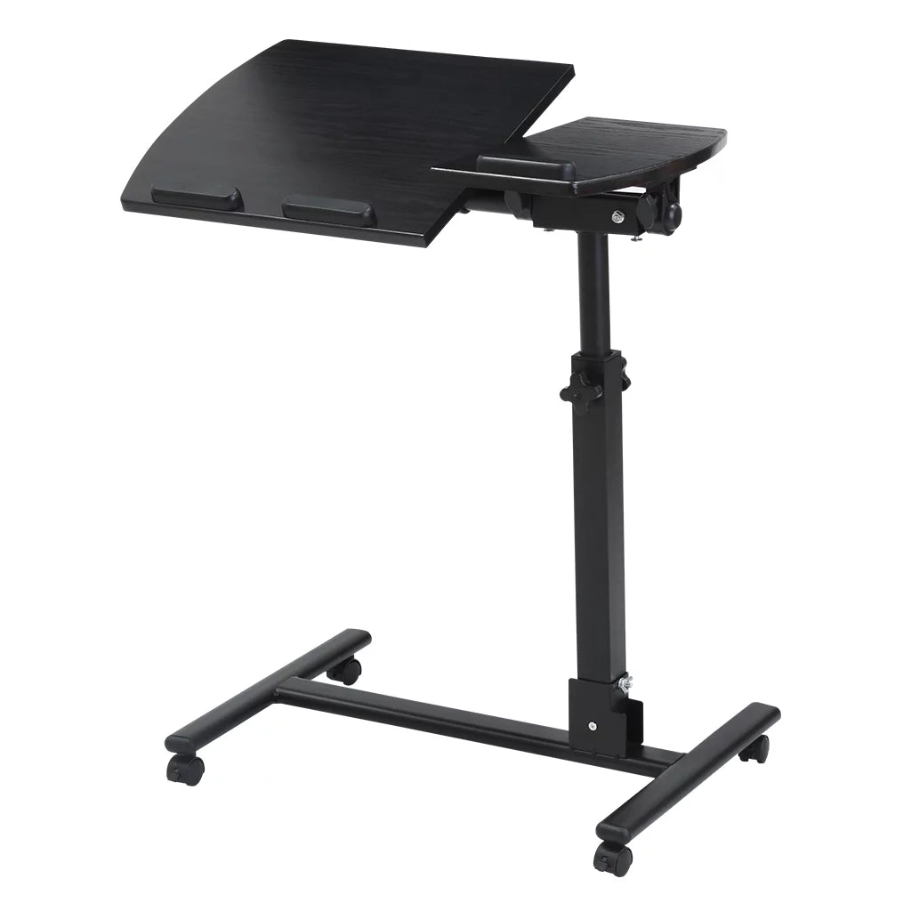 Black Walnut Height Adjustable Mobile Laptop Desk N551