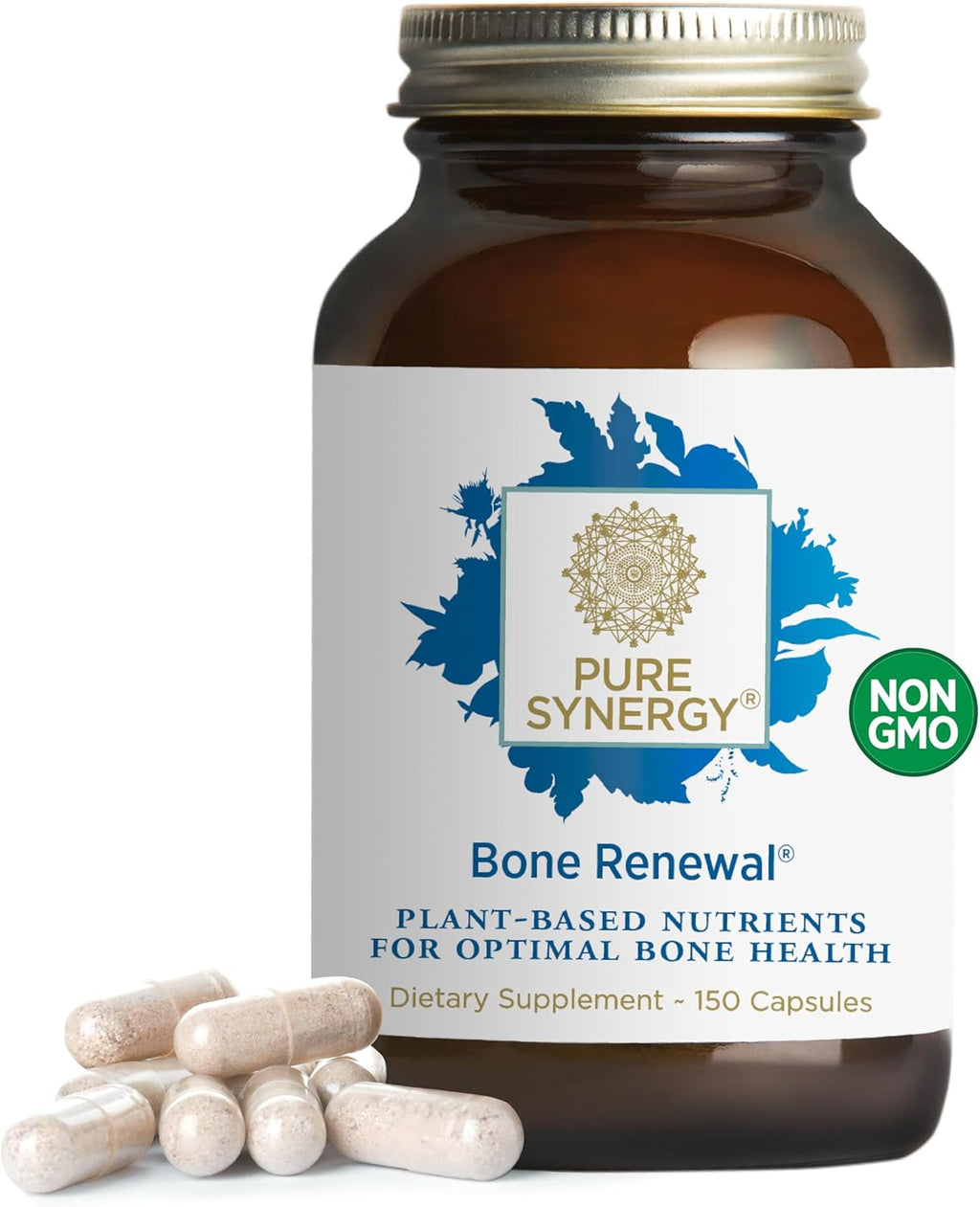 150 Capsules Bone Health Supplement with Vitamin D3, K2, Magnesium, Boron M252996