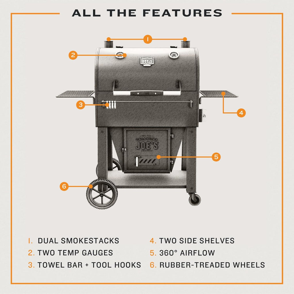 Black Steel Smoker E104048