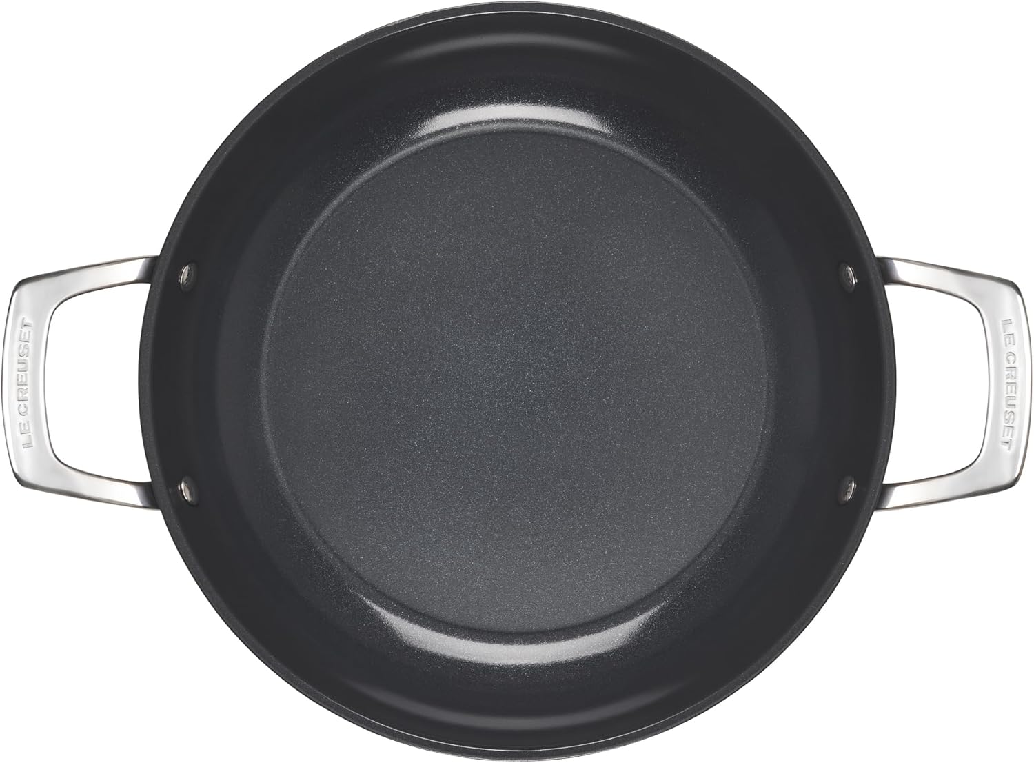 3.5 qt Non-stick Ceramic Shallow Braiser with Glass Lid T1643