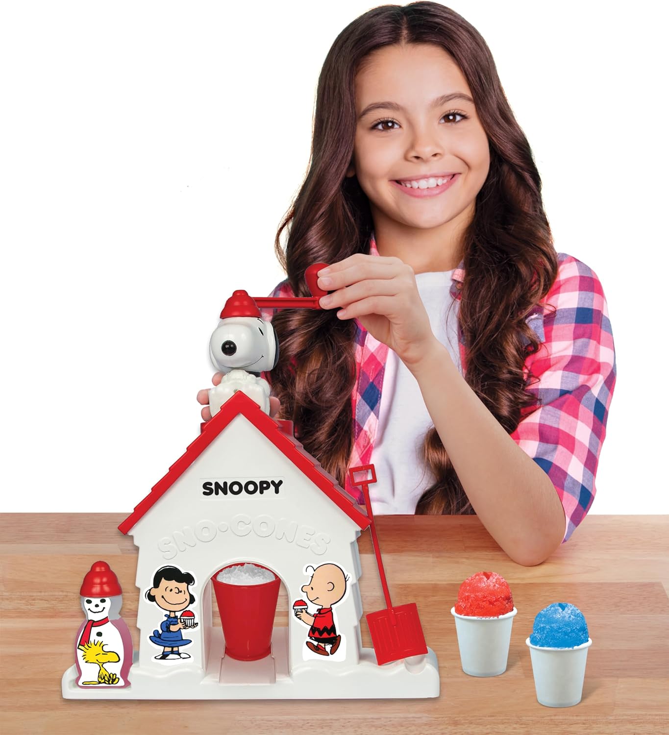 Snoopy SNO-Cone Machine Snow Cone Shaved Ice Maker D9791