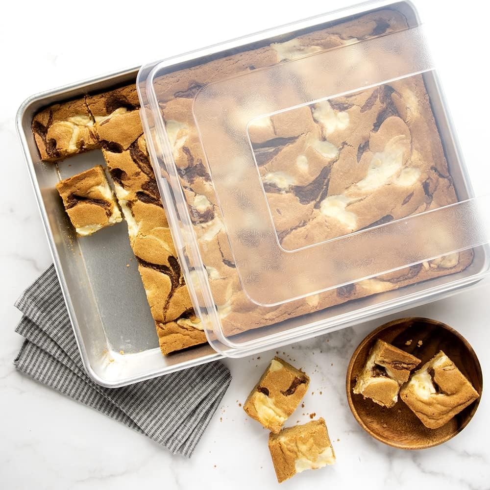 Silver High Sided Sheet Cake Pan Z36533