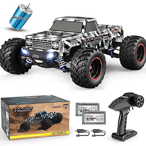 1/12 Scale Brushless RC Car, 4X4 Off-Road Monster Truck with 55KM/H Top Speed P103527