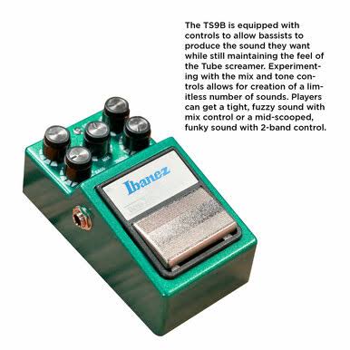 Bass Tube Screamer Overdrive Pedal A966