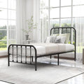 Gold Twin Size Metal Platform Bed Frame I497887