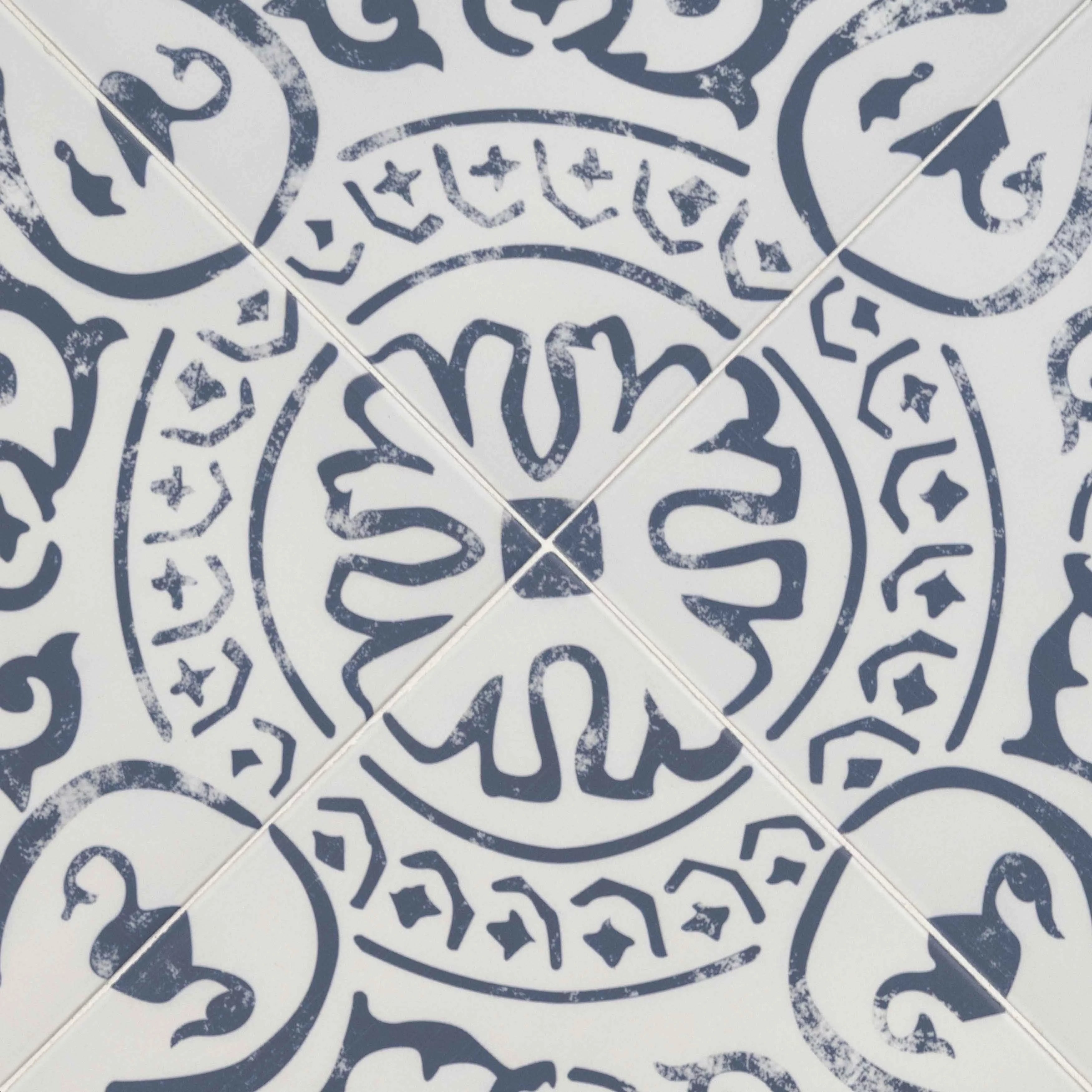 8 in. x 8 in. Glazed Porcelain Tile L9404
