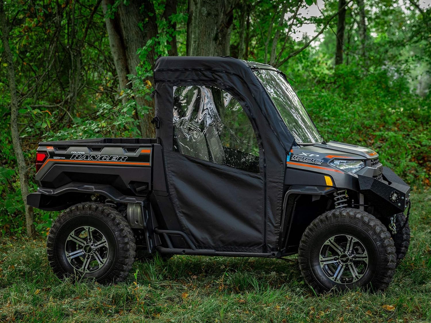 Soft Cab Enclosure Doors - 1 Pair of Front Doors - Resistant to Water, Punctures, and Tears N50912
