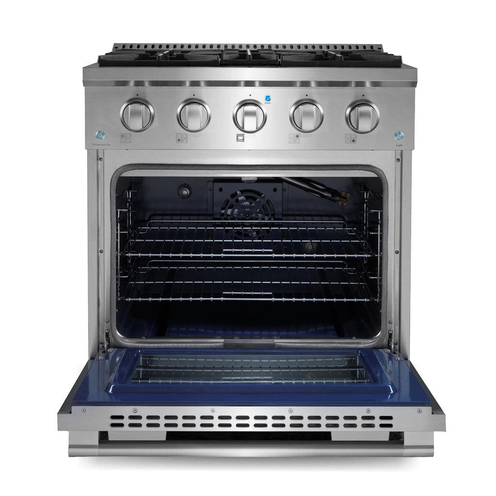 Stainless Steel Gas Range with 4 Burners J9362