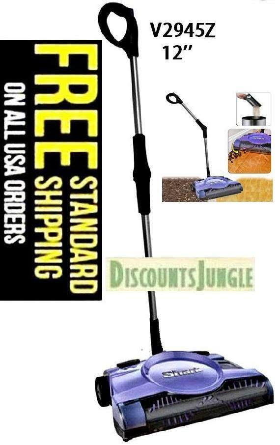 Purple Rechargeable Floor/Carpet Sweeper X853264