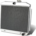 62mm 3Row Aluminum Radiator For 1955-1957 Chevy Bel Air Nomad V8 MT I32446
