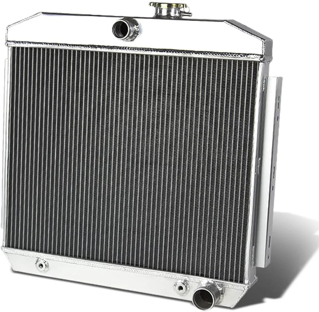 62mm 3Row Aluminum Radiator For 1955-1957 Chevy Bel Air Nomad V8 MT I32446