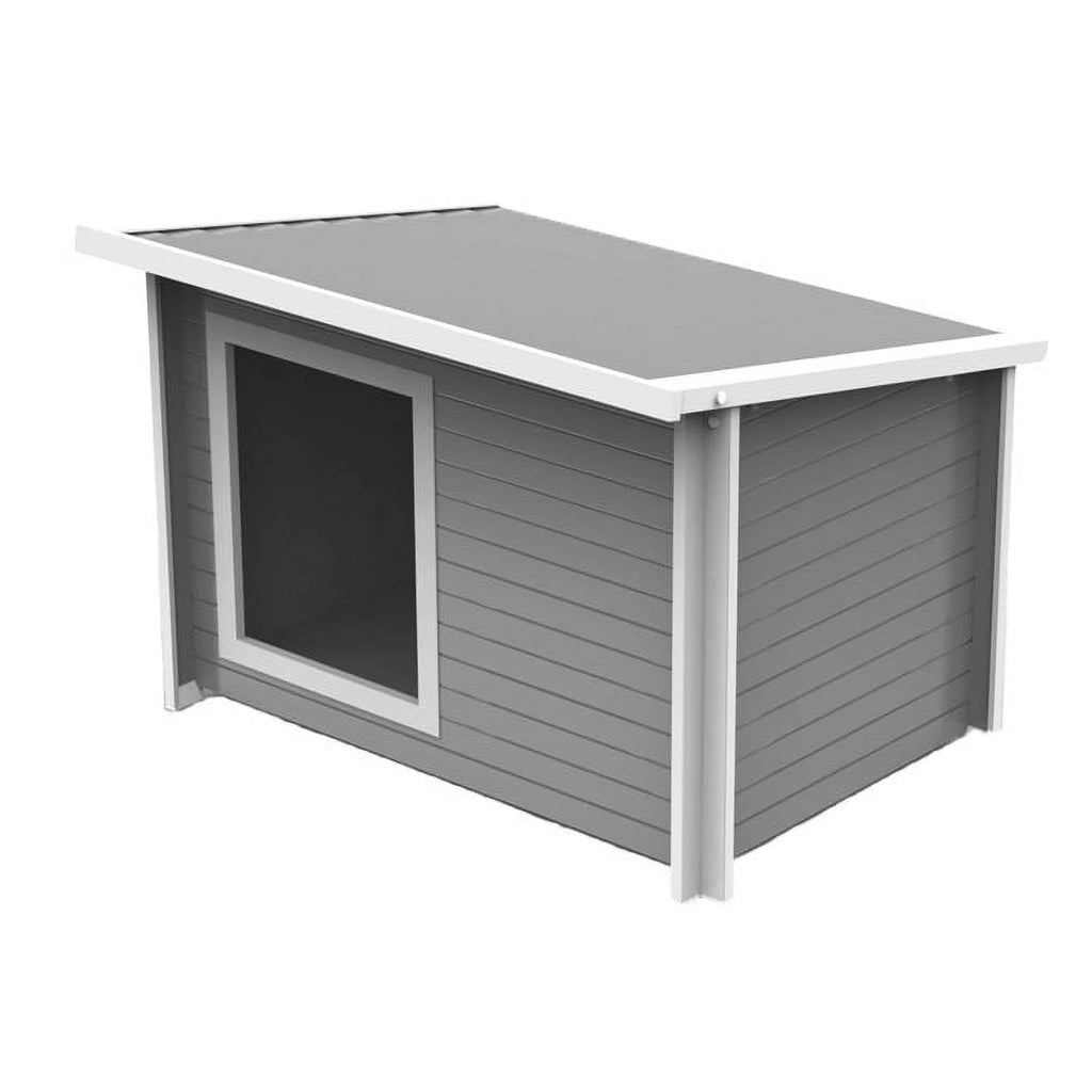 Gray Jumbo Dog House Z54190