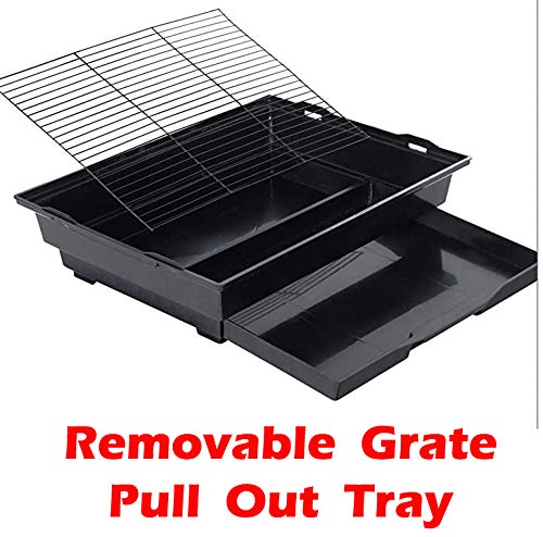 66-Inch Open Top Flight Bird Cage with Removable Rolling Stand F754