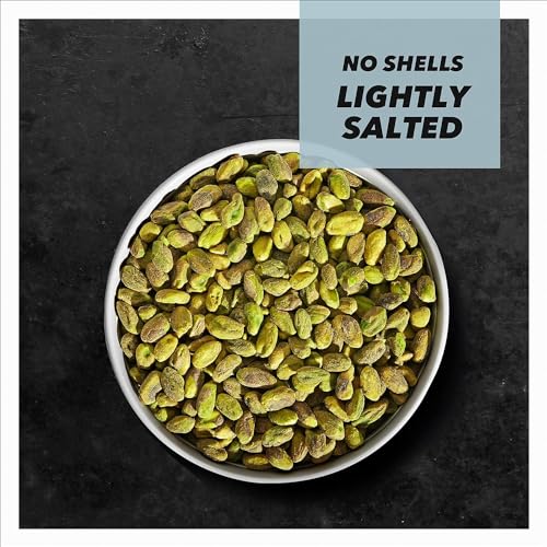 Roasted and Lightly Salted Pistachio No Shells, 12 Ounce Resealable Bag I260