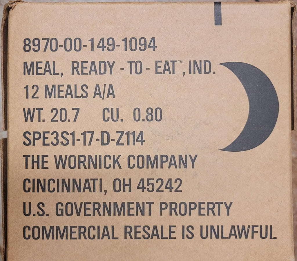 Meals-Ready-To-Eat Case O50809