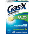 Peppermint Creme Gas Relief Chewable Tablets, 48 Count X44217