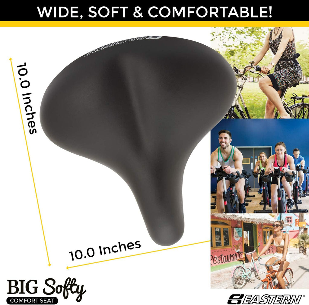Large Wide Padded Bicycle Saddle Y842