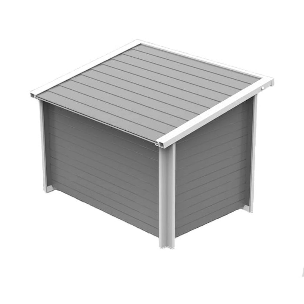 Gray Jumbo Dog House Z54190