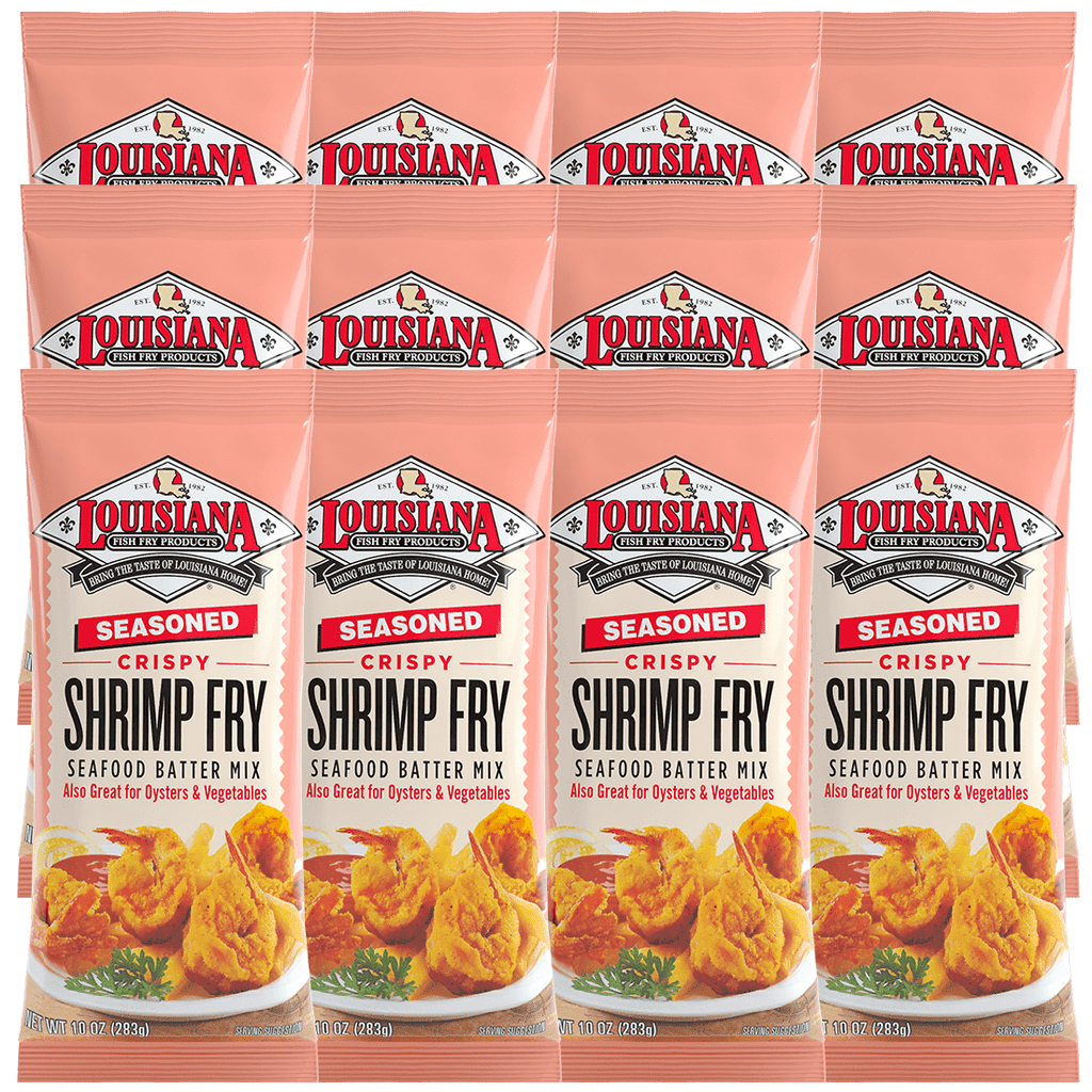 10 oz Seasoned Shrimp Fry Pack of 12 V82200