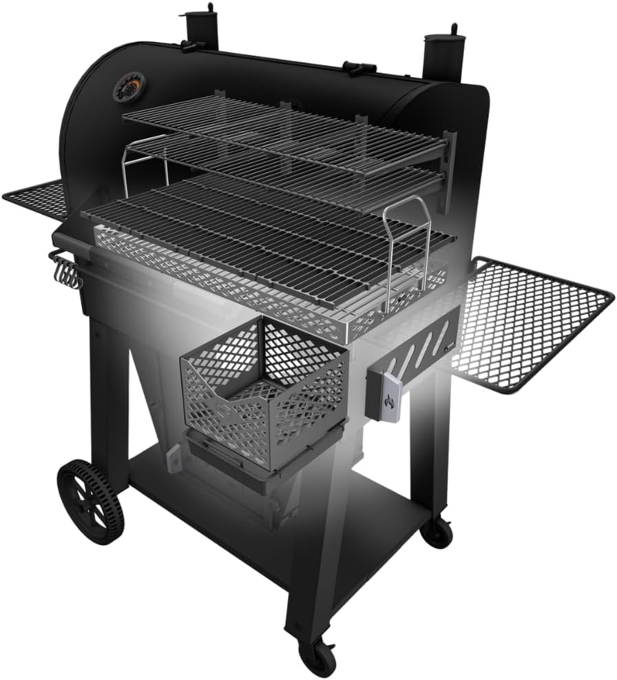 Black Steel Smoker E104048