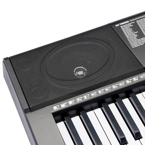 Black 88-Key Semi-Weighted Digital Piano with Sustain Pedal X550885