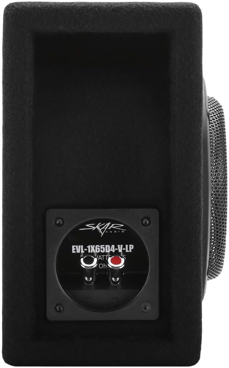 6.5" 400 Watt Low Profile Car Subwoofer Enclosure N11474