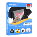 100 Sheets A4 Double Sided Thick Clear PET Heat Transfer Paper G156