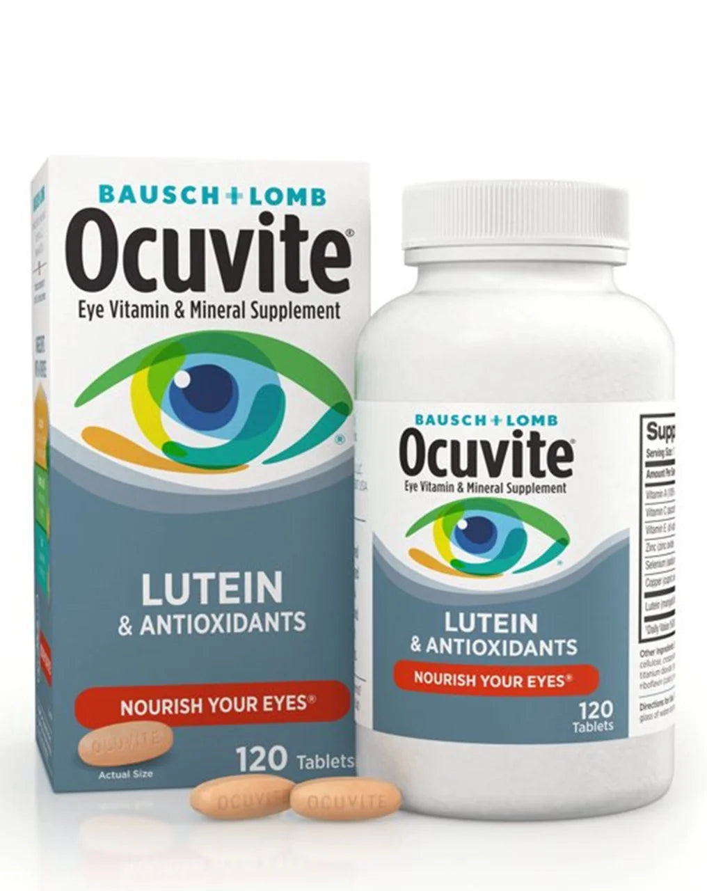 120 Tablets with Lutein Tablets W532