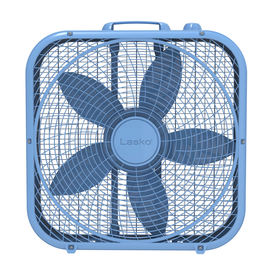 White 20 Box Fan with 3 Speeds E691