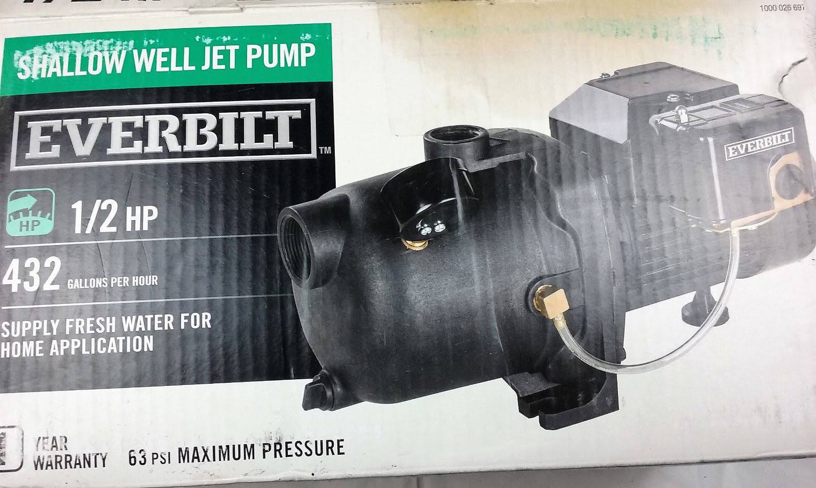 1/2 HP Shallow Well Jet Pump L651375