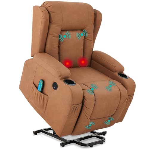 PU Leather Electric Power Lift Recliner Massage Chair with USB Port L887