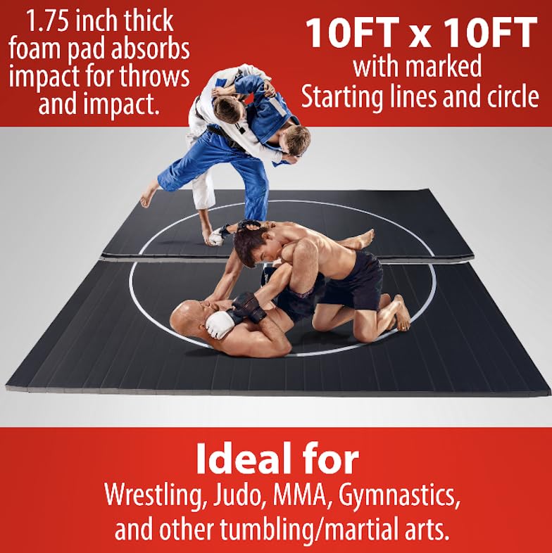 10' x 10' Wrestling Mat F19843